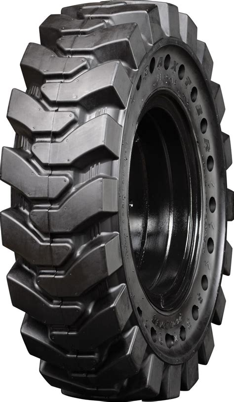 skid steer run flat tires|solid rubber skid steer tires.